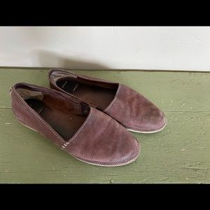 Frye Milly A line slip on loafers size 9